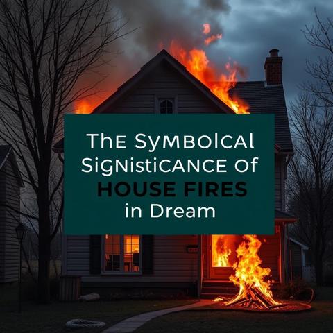 The Symbolic Significance of House Fires in Dreams