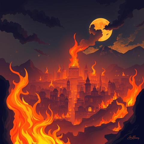 Dreaming Of A Burning City Deciphering The Inferno Within