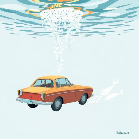 Dreaming Of A Car Underwater Decoding The Submerged Symbolism