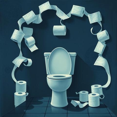 The Interpretation and Deeper Message of Excess Toilet Paper Dreams