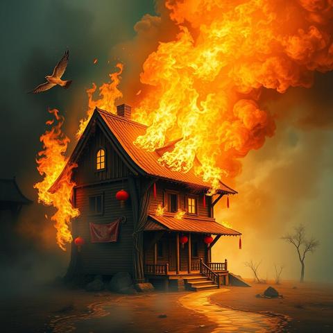 The Hidden Meanings Behind a Burning House Dream